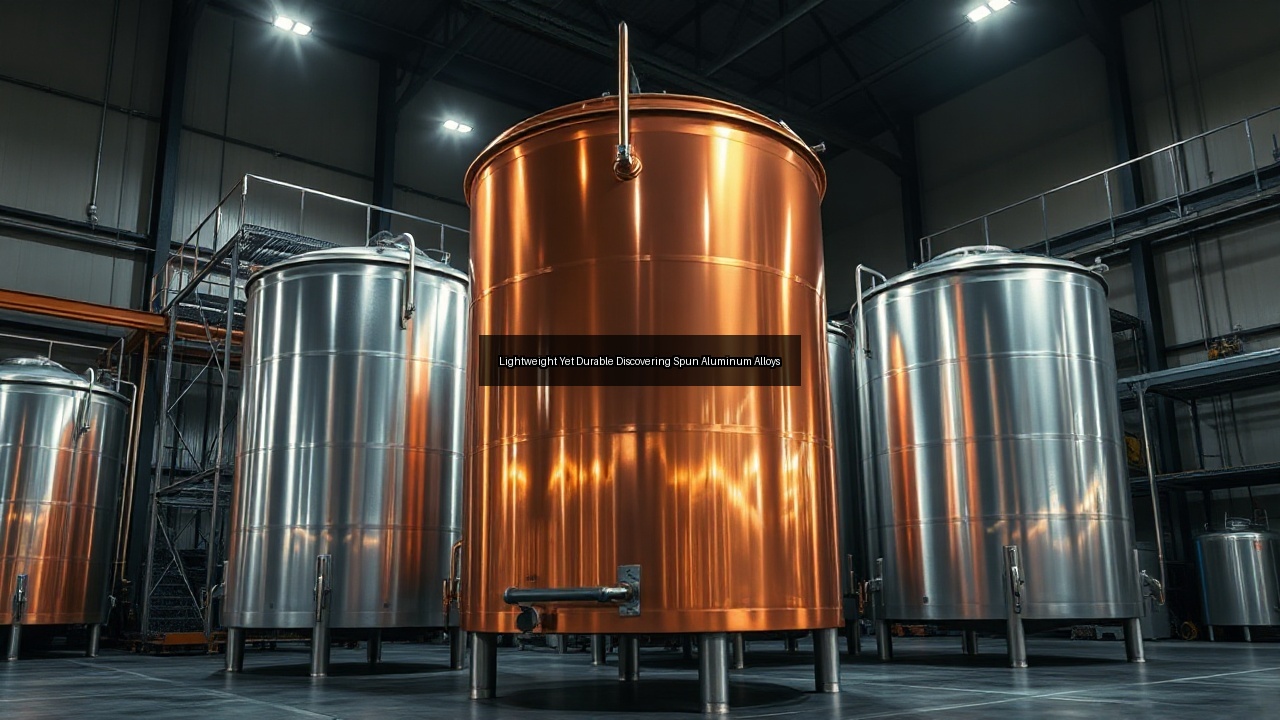 metal spinning process spun Al tanks spun metal aluminum spinnings